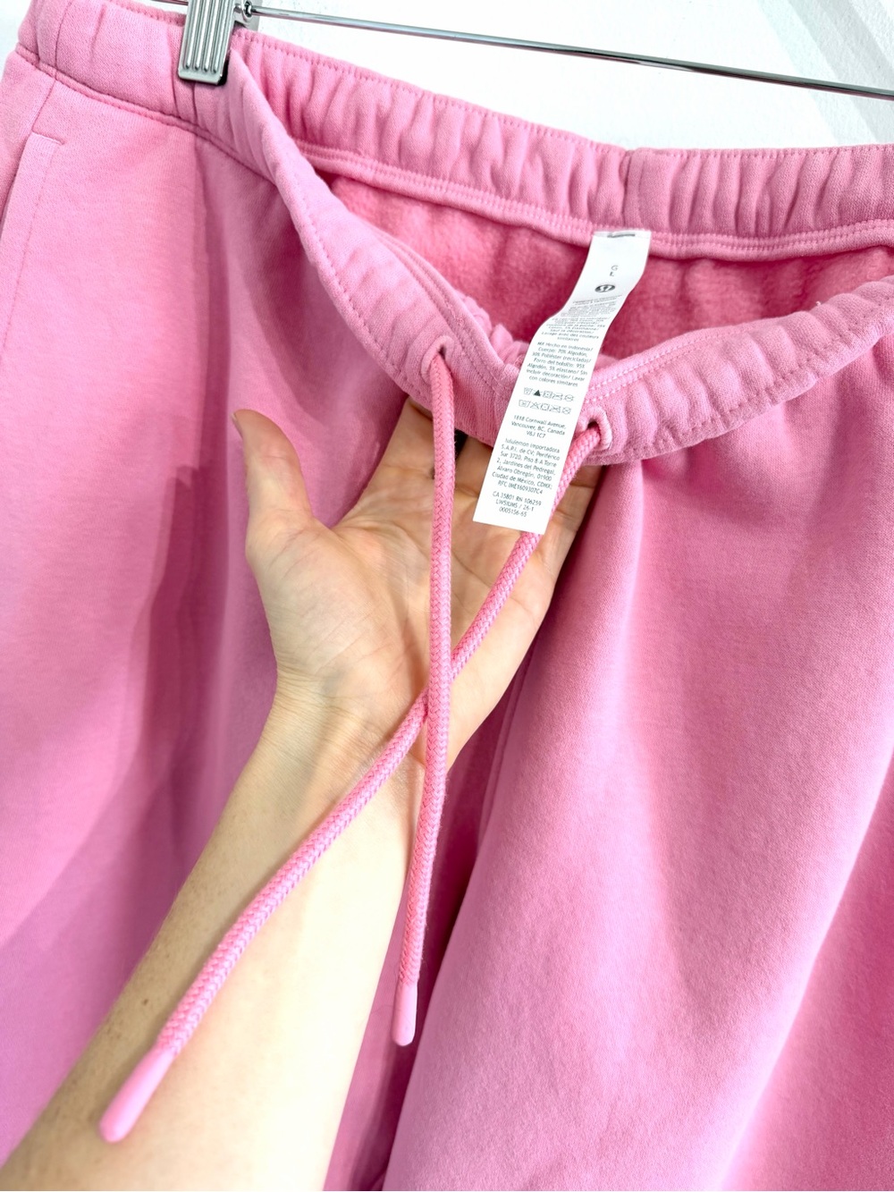 Lululemon Steady State SuperLoft Jogger candy cloud pink sweatpants - Picture 8 of 10